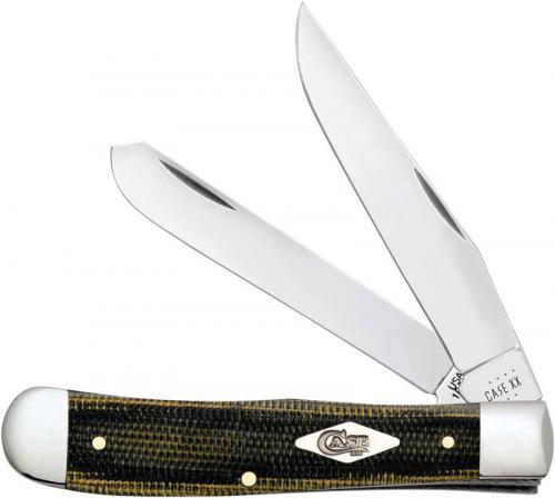 Case Green and Black Micarta Trapper Knife