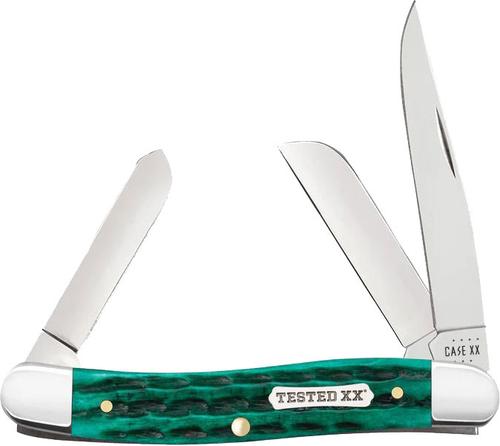 Case Jade Bone Medium Stockman Pocket Knife (48943)