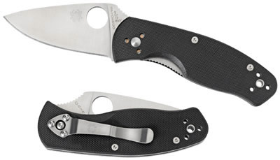 Spyderco Persistence Skinner Folding Knife w/Plain Edge (C136GP)