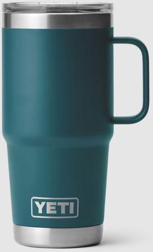 Yeti Rambler 20oz Travel Mug w/ StrongHold Lid (21071502565) Stainless Steel, Agave Teal