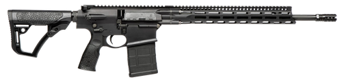 Daniel Defense DD5 V4 Rifle 0215813210047, 7.62x51mm NATO, 18", Adj. Stock, Black Anodized Finish, 20 Rds