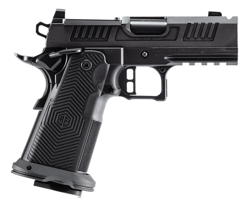 Alpha Foxtrot AF1911 Romulus Optic Ready Pistol, 9mm, 3.50in, Black Textured Grips, Black DLC Finish, 20 Rds