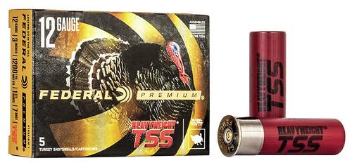 Federal Premium Turkey Heavyweight TSS Shotshells PTSSX193F7, 12 Gauge, 3", 1 3/4 oz, #7 Shot, 5 Rds/bx