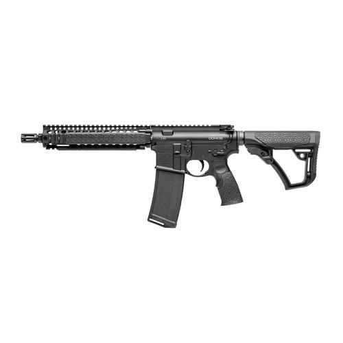 Daniel Defense MK18 SBR, 5.56 NATO/223 Rem, 10.3 in, DD Pistol Grip, Black Finish, RIS II Rail, 30 Rnd