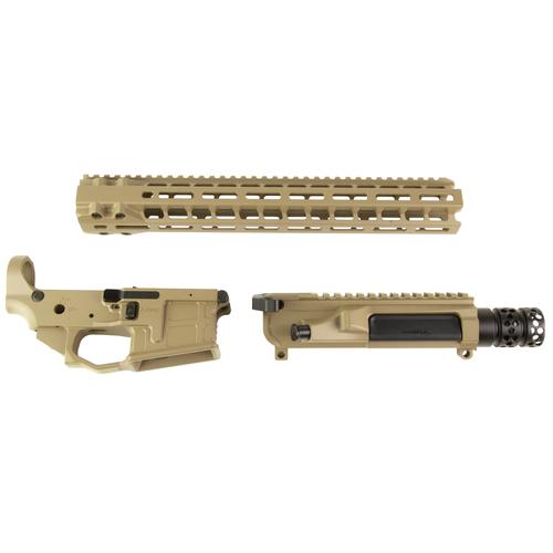 Radian Weapons Mod 1 Receiver Set + 14" Handguard W/ Raptor-SD Charging Handle, FDE