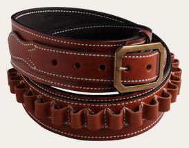 Uberti Desperado 40" Cartridge Belt Fits: 45LC, Tan