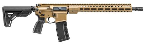 FN 15 Tac3 Semi-Auto Rifle 36100642, 5.56x45mm NATO, 16", Collapsible Stock, FDE, 30 Rds