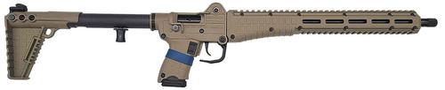 Kel-Tec SUB2000 Gen3 Rifle SUB2K9GLKTAN, 9mm Luger, 16.15", Black Synthetic Folding Stock, 15 Rds