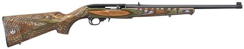 Ruger 10/22 Special Edition Gator Rifle 21179, 22 LR, 18.5", Green Mountain Laminate Engraved Stock, Blued Finish, 10 Rds