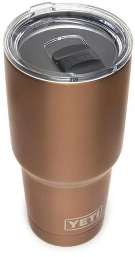Yeti Rambler Tumbler 30oz Stainless Steel Cup, Copper (YRAM30CP)