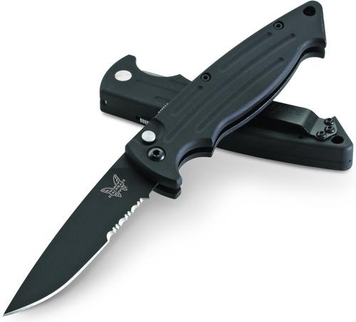 Benchmade Mini-Reflex Auto-Open Folding Knife w/Stainless Steel Drop Point Blade