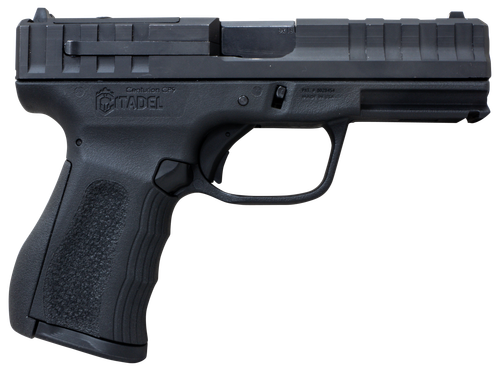 Puma Rifles Centurion CP9 Optic Ready Pistol CITCP9BLK, 9mm Luger, 4in, Polymer Frame & Grips, Black Finish, 14 Rds