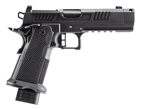 Alpha Foxtrot AF1911 Romulus Optic Ready Pistol, 9mm, 4.25in, Polymer Grips, Black DLC Finish, 20 Rds