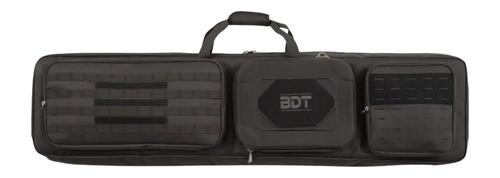 Bulldog Cases Double Suppressor Rifle Case, 48 in, Black