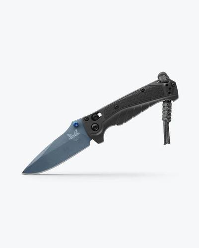Benchmade Mini Adira Folding Knife w/Plain Edge Drop Point Blade (18065BT-01)
