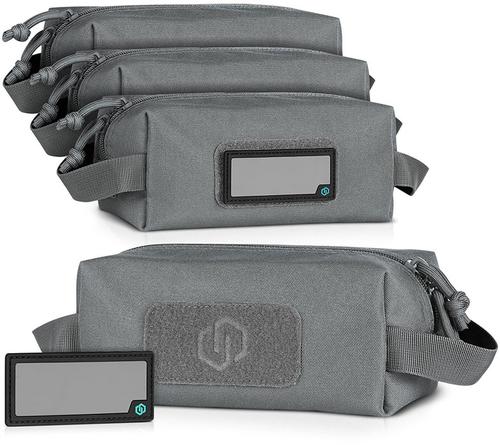 Savior Equipment Loose Sac, Soft Ammo Carrier, 4 Pack, Gray (SP-AMST-4P-GS)