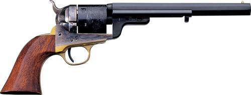 Taylors Single 1851 Navy C. Mason Action Revolver 0926, 38 Special, 5.5", Walnut Grips, Case Hardened Finish, 6 Rds