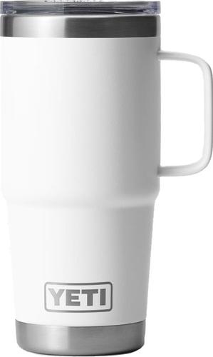 Yeti Rambler Travel Mug 20oz Stainless Steel Cup, White (21071501346)