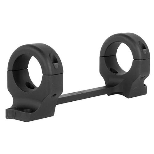 DNZ 30MM High Long Action Matte Black Base/Rings For Savage Round Receiver