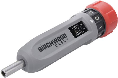 Birchwood Casey Torque Wrench Set, Gray/Red (TRQW)