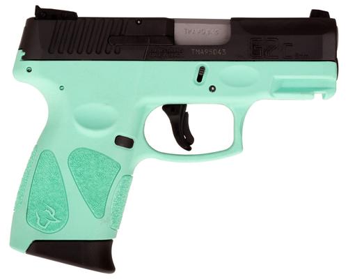 Taurus G2C Semi-Auto Pistol 1G2C93112C, 9mm Luger, 3.26", Cyan Finish, 12 Rds