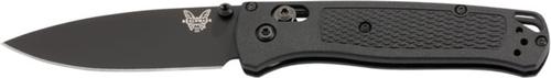 Benchmade Bugout w/Black Coated Stainless Steel Plain Edge Drop Point Blade (535BK-2)