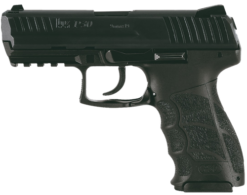 Heckler & Koch P30 V1 Light LEM Pistol 81001084, 9mm Luger, 3.85in, Interchangeable Backstrap, Black Finish, 15 Rds