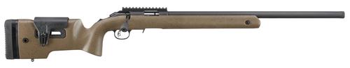 Ruger American Rimfire Long Range Target Bolt Action Rifle 8378, 22 LR, 22", Black Speckled Brown Stock, Matte Blued Finish, 10 Rds
