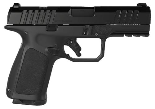 Rost Martin RM1C Pistol RM1CBLKOSP15, 9mm, 4", Optic Ready, Textured Grips, Black Finish, 15 Rds