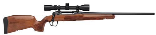Savage Arms Axis 2 XP Combo Bolt Action Rifle, 25-06 Rem, 22", Hardwood Stock, 4 Rds