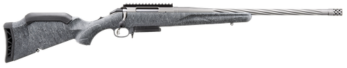 Ruger American Gen II, Bolt Action Rifle, 30-06 Springfield, 20" Cobalt Cerakote Threaded Barrel, Adjustable Gray Splatter Stock, 4 Rds, 46913
