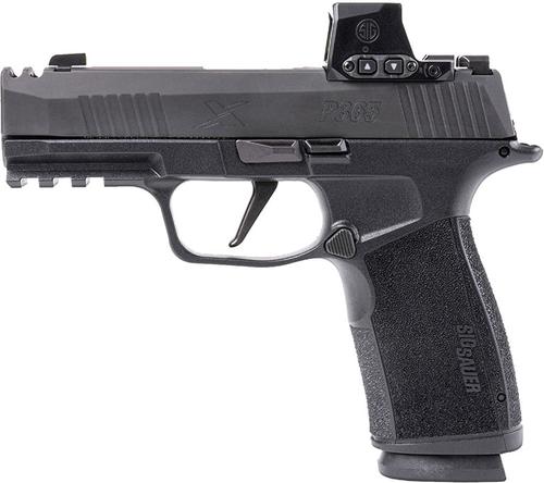 Sig Sauer P365 X-Macro Comp Pistol 365XCA-9-COMP-RXX, 9mm, 3.1 in, Romeo-X, Black, 17 Rds