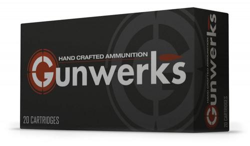 Gunwerks Berger Hybrid Rifle Ammunition M6025, 300 Winchester Magnum, 215 Gr, 2800 fps, 20 Rd/Bx