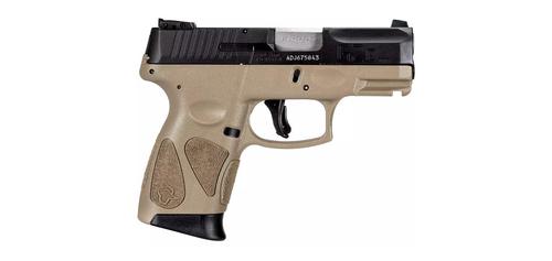 Taurus G2C Pistol 1-G2C931-3X12F, 9mm, 3.25in, FDE Polymer Grips, 12 Rds