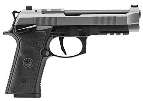 Beretta 92XI Full Size Pistol J92FSR920, 9mm Luger, 4.70", Black Polymer Grips, Black Anodized Finish, 10 Rds