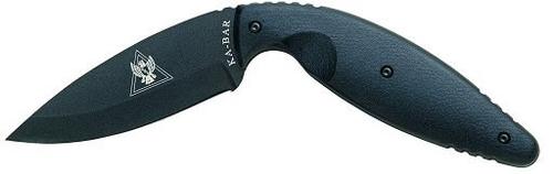 Kabar Large TDI Law Enforcement Knife w/Serrated Edge & Zytel Handle 1482
