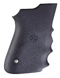 Hogue 69000 Finger Grooved Grips For Smith & Wesson 6906/Shorty 40