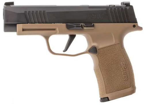 Sig P365 XL Optics Ready Pistol 365XL9RTXR3PCVP, 9mm, 3.7 in, Polymer Grip, Two Tone Coyote Finish, X-Ray 3 Sights, 12Rd