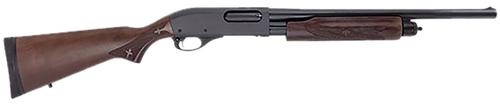REM 870 TAC Shotgun R81199, 20 Gauge, 18.50", 3" Chmbr, Brown Hardwood Stock