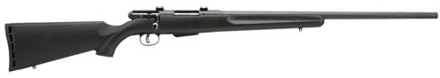 Savage 25 Walking Varminter Bolt Action Rifle 19154, 222 Remington, 22 in, Black Synthetic Stock, Matte Black Finish, 4 Rd