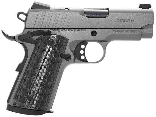 EAA MC1911 SC Influencer Optic Ready Pistol 391140, 9mm Luger, 3.40in, Gray Polymer, Tungsten Gray Cerakote Finish, 7 Rds