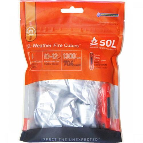 Adventure Medical Survive Outdoors Longer All-Weather Fire Cubes (01401240)
