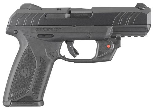 Ruger Security-9 Pistol 3816, 9mm Luger, 4", Black Grips, Black Finish, 15 Rds