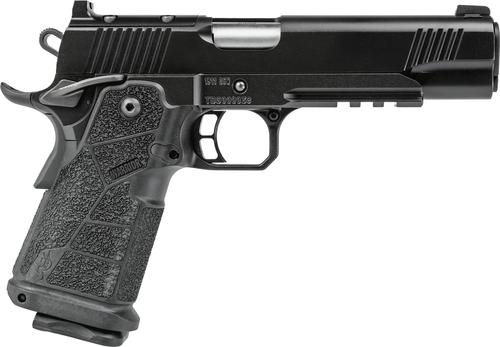 Kimber DS Warrior 1911 Pistol, 3600302, 9mm, 5", Black Carbon Fiber Grips, KimPro Black Finish, Optic Ready, 20+1