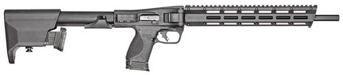 Smith and Wesson M&P FPC *State Compliant Rifle 12576, 9mm Luger, 16.25", Adjustable Black Synthetic Stock, 10 Rds