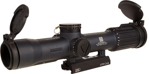 Trijicon VCOG LED Illuminated Rifle Scope VC18C2400012, 1-8x, 28mm, Matte Black, Red MRAD Tree Reticle