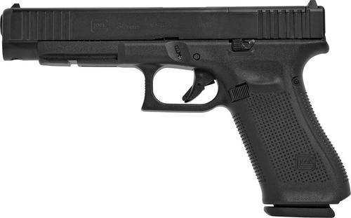 Glock 34 Gen5 M.O.S. Striker Fired Pistol G34517MOSAUT, 9mm, 5.31 in, Polymer Grip, Black Finish, 17 Rds