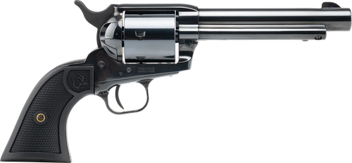 Taurus Deputy Revolver 2D35741, 357 Mag/38 SPL/9mm, 5.5", Black Polymer Grips, Polished Black Finish, 6rd