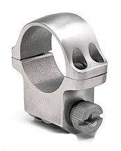 Ruger 90287 6K30 30MM Extra High Matte Stainless Scope Ring In Clamshell Package