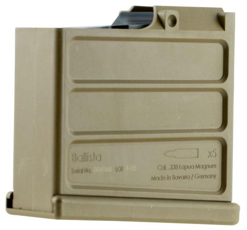 FN Herstal FN Ballista 338 Lapua 5 Round Flat Dark Earth Magazine (3703013382)
